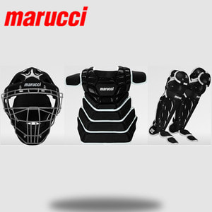『사은품팍팍!』 마루치 MARK 1 포수장비 셋트 블랙    포수장비세트 야구장비 야구용품