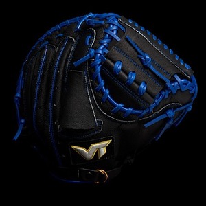 VOLT 옐로우 시리즈 포수미트-블랙/블루  볼트글러브 포수글러브 야구글러브