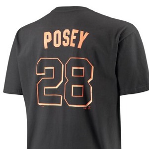 MLB 샌프란시스코 포지 마제스틱 티셔츠 H39908