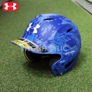 NIKE 언더아머 밀리터리 야구헬멧 무광 블루 H39022