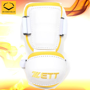 야구홀릭 제트암가드[ZETT] 제트 암가드 BAGK-33 암가드 (흰색/노랑)