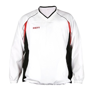 [ZETT] 제트 야구홀릭 야구의류 야구복 야구용품 BOVK351 제트 긴팔 바람막이 백색