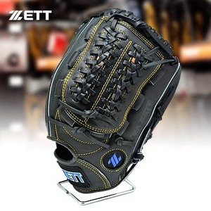 [ZETT] 제트 야구홀릭 야구 글러브 야구용품 내야수용 2012년형 내야수 및 올라운드 BPGT-8021 (검정색,오가웹) 12인치