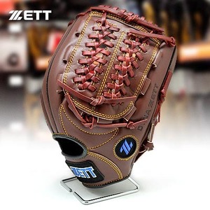 [ZETT] 제트 야구홀릭 야구 글러브 야구용품 내야수용 2012년형 내야수 및 올라운드 BPGT-8021 (커피색,오가웹) 12인치