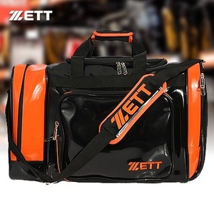『신상품』  [ZETT] BAK-519W 제트개인가방 오렌지 신발수납공간 개인가방 야구홀릭 야구용품