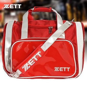 『신상품』[ZETT]BAK-579W 제트 개인가방 빨강 신발수납공간 개인가방 야구홀릭 야구용품