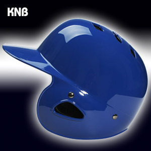 [KNB] 유소년용 초등학생 타자야구헬멧 청색(유광) 야구용품