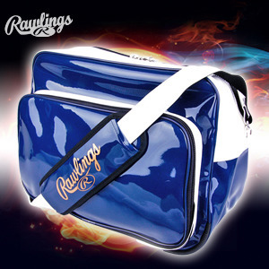 롤링스 야구가방 에나멜 숄더백 BAGES 블루/화이트