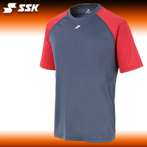 야구홀릭 사사키 트레이닝 티셔츠 2015 SSK Training Shirts RED