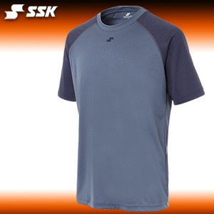 야구홀릭 사사키 트레이닝 티셔츠 2015 SSK Training Shirts NAVY