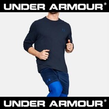 [언더아머] UA 로고 긴팔 티셔츠 H3989 네이비