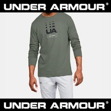 [언더아머] UA 로고 그래픽 긴팔  티셔츠 H39884 그레이