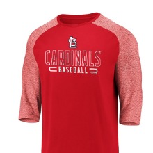 MLB 팀 아이코닉 마블 클러치 7부 티셔츠 (세인트루이스 카디널스)