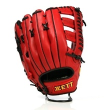 [ZETT] 제트 야구홀릭 야구 글러브 야구용품 외야수용 BPGT-017K 빨강