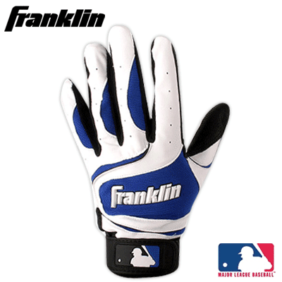 [FRANKILN] 프랭클린 야구용품 야구 배팅 장갑  DH 배팅장갑 10213 (블루/화이트)