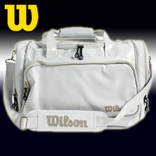 『강남스타일』 [WILSON] BA0715 윌슨 에나멜 개인 장비가방 화이트/실버 야구 개인 가방 야구용품 야구홀릭