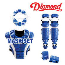 KBO DFM SET C6-M-BLUE 다이아몬드 포수 야구 장비세트 
