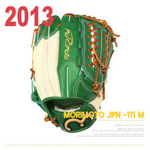 2013 MORIMOTO 모리모토 JPN-111-M(그린_골드(옐로우)메쉬) 올라운드 투수 야구글러브