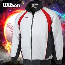 『단체추천』[WILSON] WSA003 동계점퍼 백색 야구점퍼 야구잠바 윌슨 야구의류