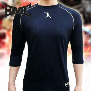 『박병호 스판티』[BMC]어센틱 플레이어 셔츠 #52 (박병호 언더셔츠 7부) 스판언더티 야구의류