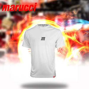 마루치 M BRAND 퍼포먼스 TEE 화이트  티셔츠