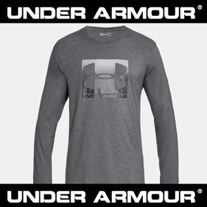 [언더아머] UA 로고 그래픽 긴팔  티셔츠 H3986 그레이