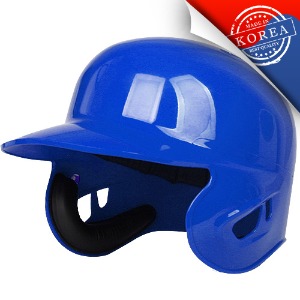 엑스필더 초경량 유광 양귀 MLB 스타일 야구 헬멧 블루