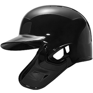 [1901-005] 골드 헬멧 (유광 검정) 검투사 탈부착 우타 좌타 선택