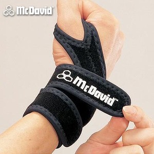 [MCDAVID] 맥데이비드 455R Dual Strap Wrist 맥데이비드 듀얼 스트랩 리스트 검정 야구홀릭 야구용품 보호용품