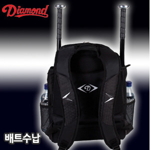 『배트수납가능』2013 Diamond 다이아몬드 배낭형 야구 가방  BAG-[JPACK]-Black   