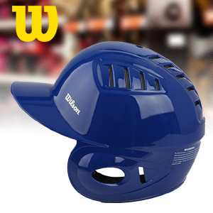 [WILSON] B3128K 2013년형 타자용 야구 양귀헬멧 청색