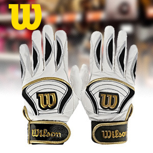 [WILSON]윌슨 2013년형 WB-1000 배팅야구장갑 백/검/금 야구장비용품 wb1000