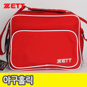[ZETT] BAK-515 개인가방 빨강/흰색 제트 야구가방