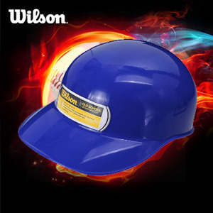 [WILSON] WTA3122RO 유광 스컬캡 포수헬멧(청색)