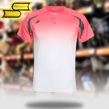 SSK 승화 단추형 하계티 - 1801 Pink 사사키 하계유니폼 야구유니폼 야구티셔프