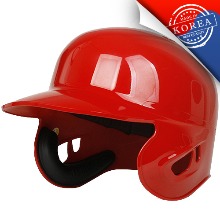 엑스필더 초경량 유광 양귀 MLB 스타일  야구 헬멧 레드