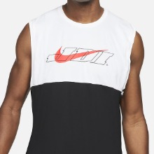 [나이키] 프로 드라이핏 스포츠 클래쉬 민소매 티셔츠 2259-010 (화이트/블랙)
