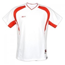 [ZETT] 제트 야구홀릭 야구의류 야구용품 BOTK-675 제트 하계티셔츠 (흰색/빨강)