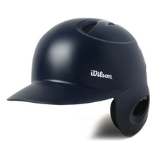 [WILSON] B2063K 윌슨 조절형 무광 타자헬멧 좌귀(우타자) 무광네이비