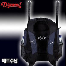 『배트수납가능』2013 Diamond 다이아몬드 배낭형 야구 가방 BAG-[JPACK]-Navy   